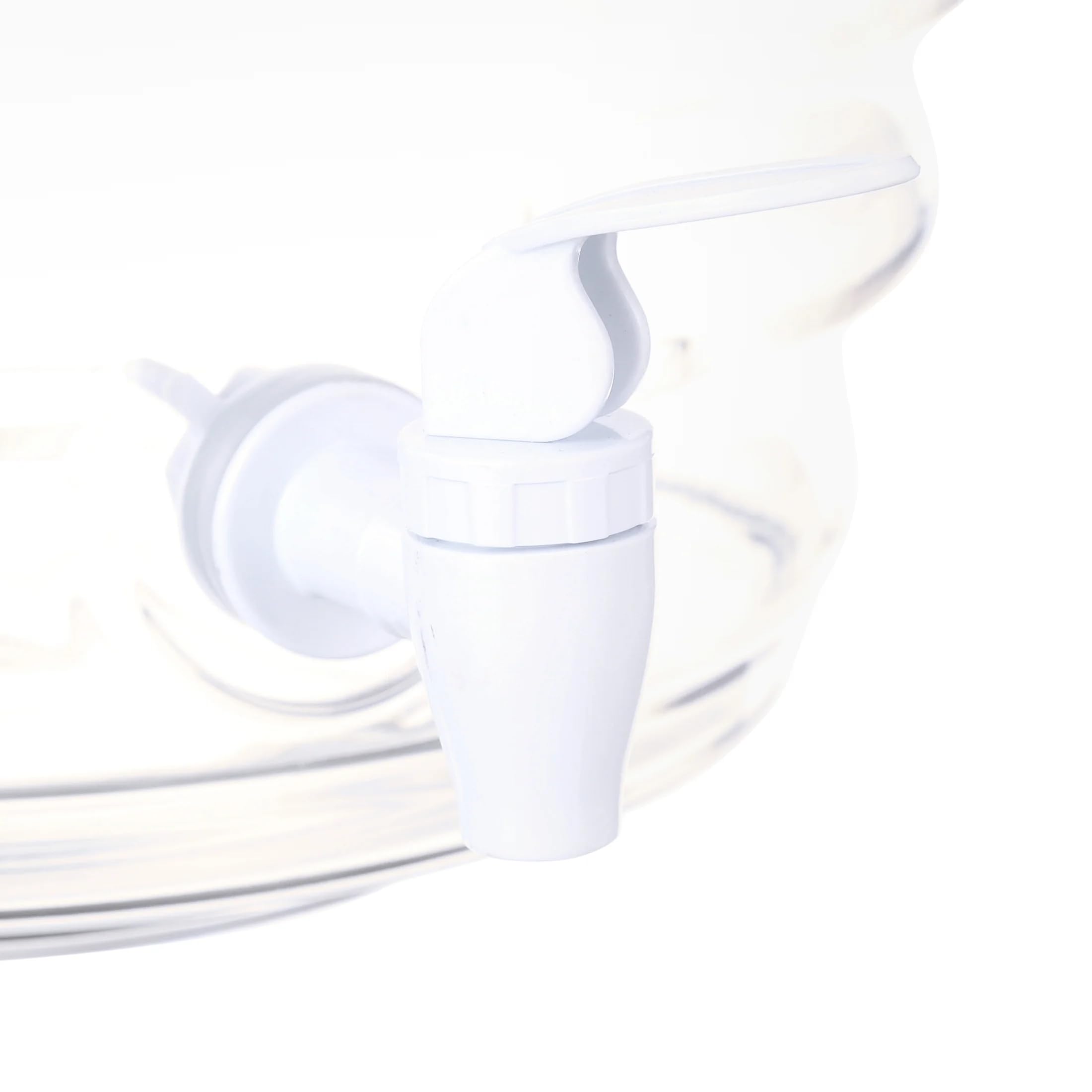 5 Gallon Clear Beverage Dispenser with Spigot, Large-Capacity Drink Container for Parties, Events and Daily Use