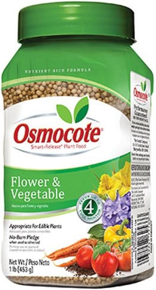 Osmocote Smart-Release Plant Food Plus Outdoor & Indoor1 - Granular, Continuous Release Plant Fertilizer with 11 Essential Nutrients, 2 lbs.