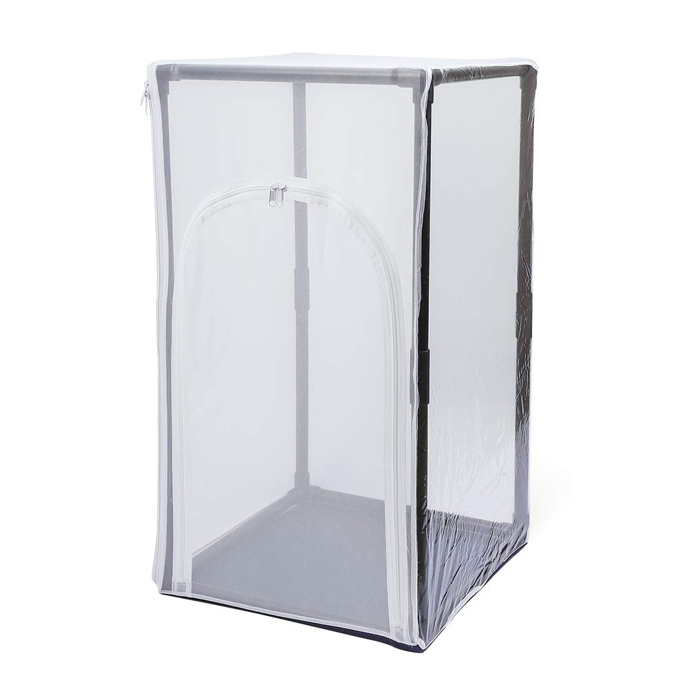 RESTCLOUD 30" Large Monarch Butterfly Habitat Cage, Outdoor Insect Mesh Cage Terrarium 16.5" x 16.5" x 30"