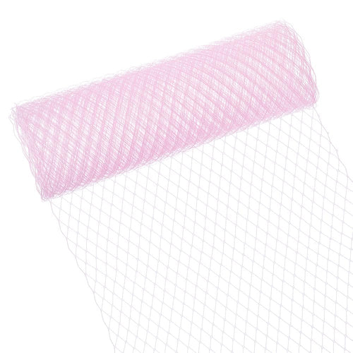 BENECREAT 3.28Yards Veil Mesh Fabric 10inch Wide Net Mesh Fabric Birdcage Bridal Veil for Wedding Veil Wedding Hat Decorating