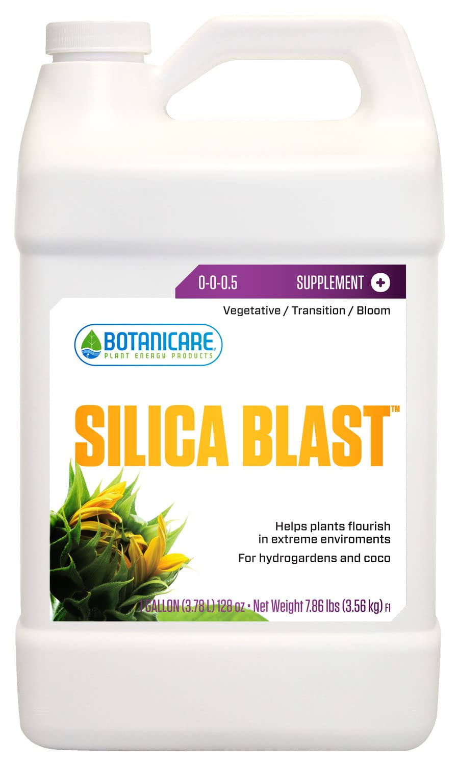 Botanicare Silica Blast, Plant Supplement, 0-0-0.5, 1 qt.