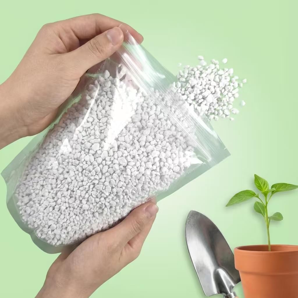 10QT Organic Perlite Horticultural Soil Amendment for Plants and Enhanced Drainage Enhanced