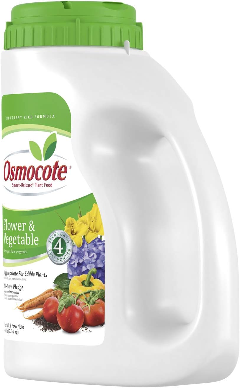 Osmocote Smart-Release Plant Food Plus Outdoor & Indoor1 - Granular, Continuous Release Plant Fertilizer with 11 Essential Nutrients, 2 lbs.