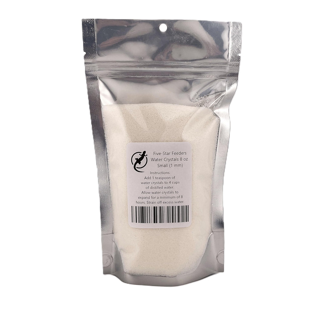 Water Storing Polymer Crystals for Insects and Plants by Five-Star Feeders