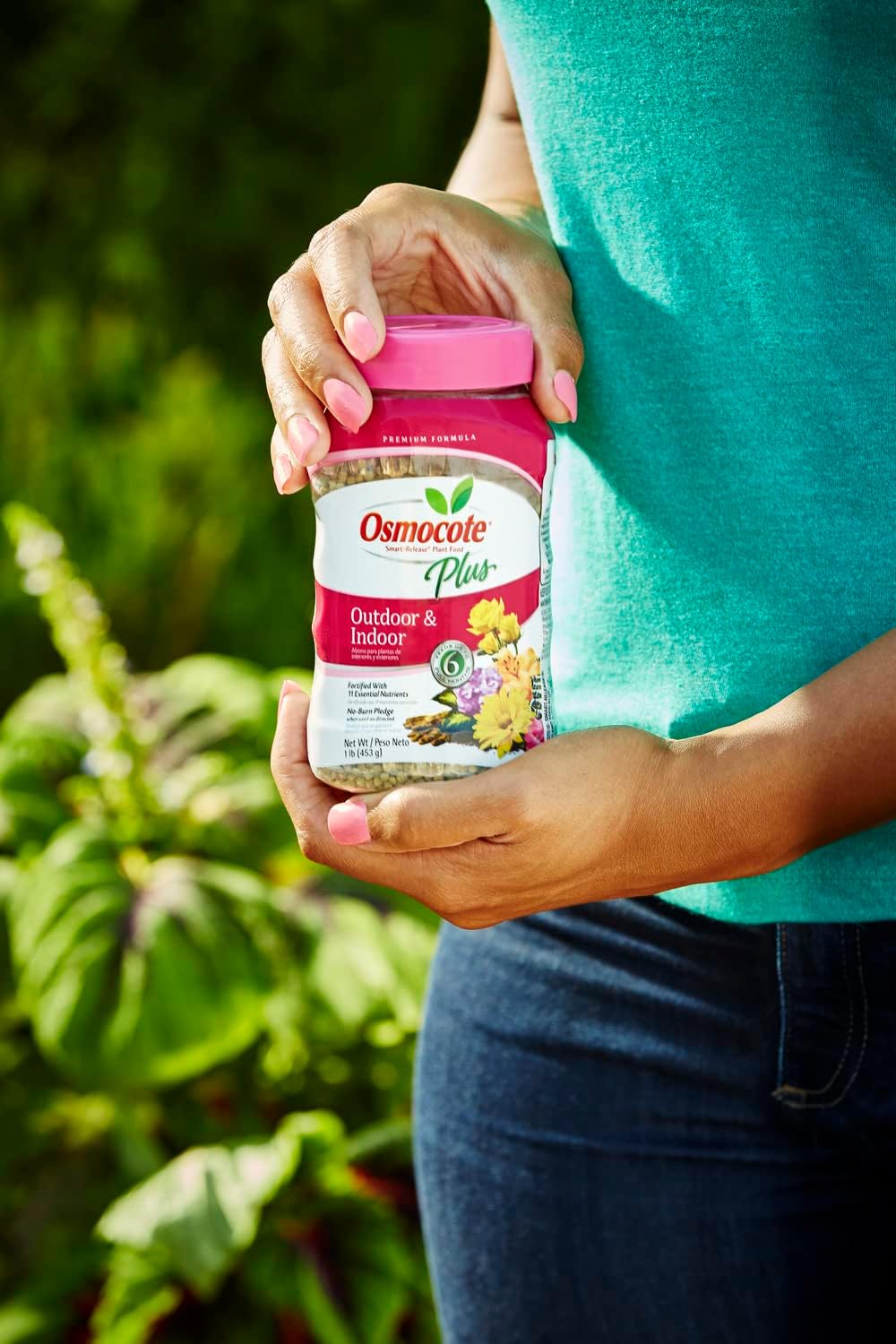 Osmocote Smart-Release Plant Food Plus Outdoor & Indoor1 - Granular, Continuous Release Plant Fertilizer with 11 Essential Nutrients, 2 lbs.