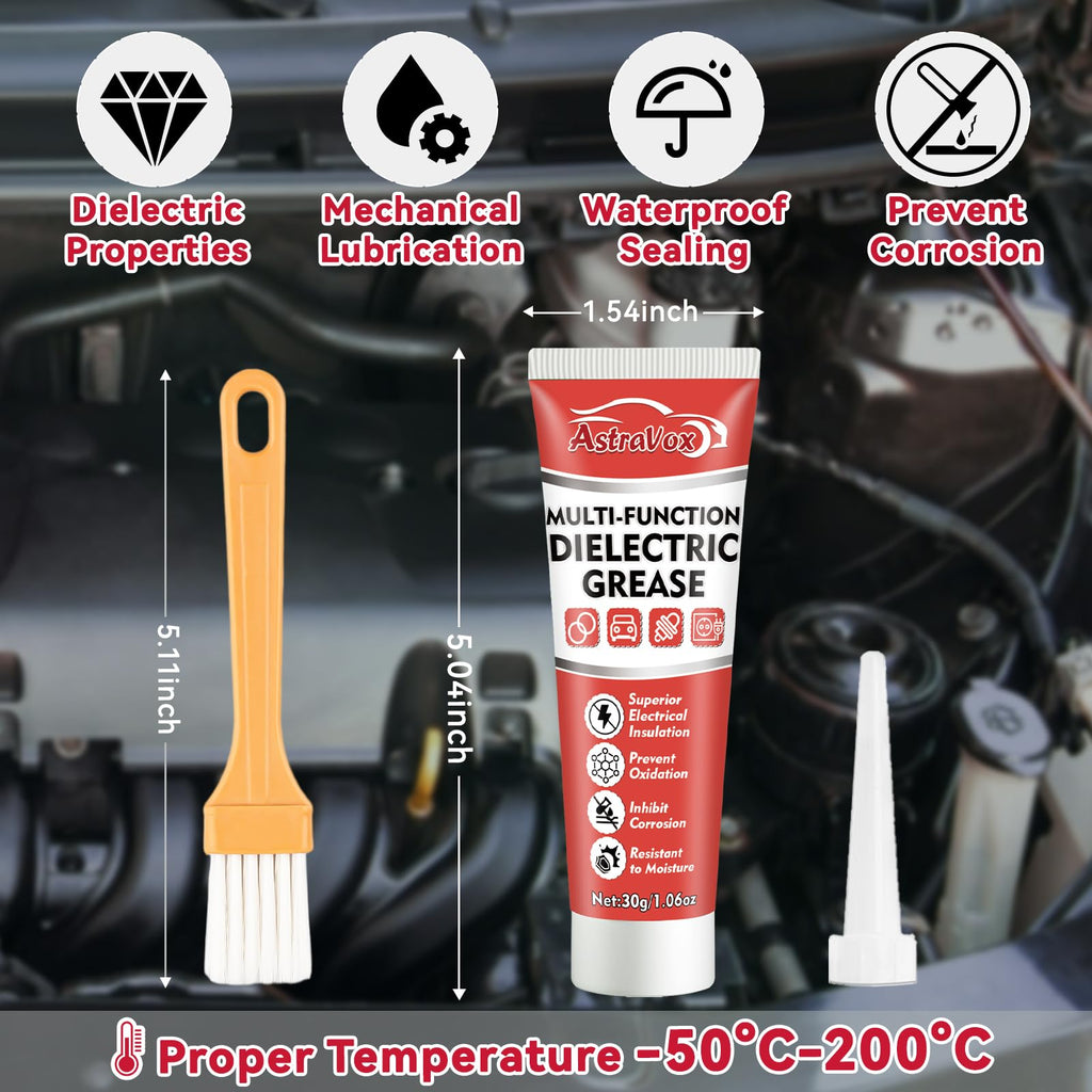 AstraVox Silicone Dielectric Grease for Electrical Connectors Automotive