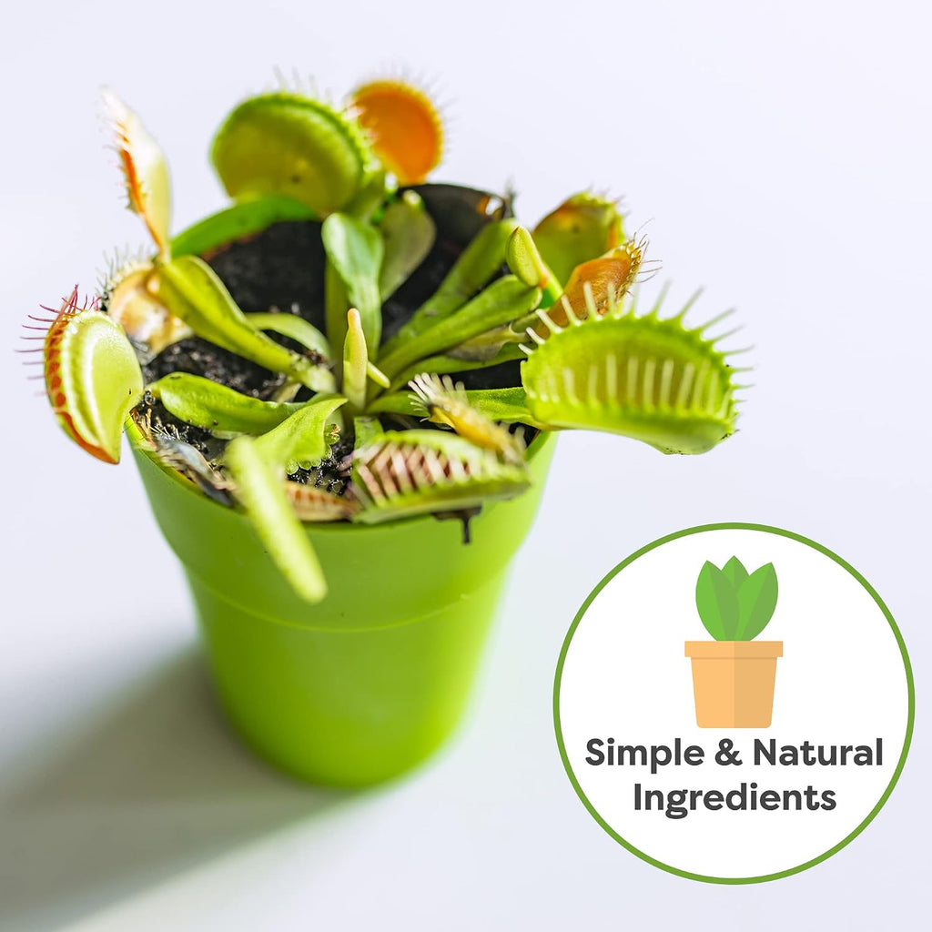 Perfect Plants Carnivorous Plant Soil, 4 qt, Venus Fly Trap Potting Mix | Organic sphagnum peat moss and perlite blend for flytraps, sundews, pitcher varieties and Nepenthes, holds ideal acidity