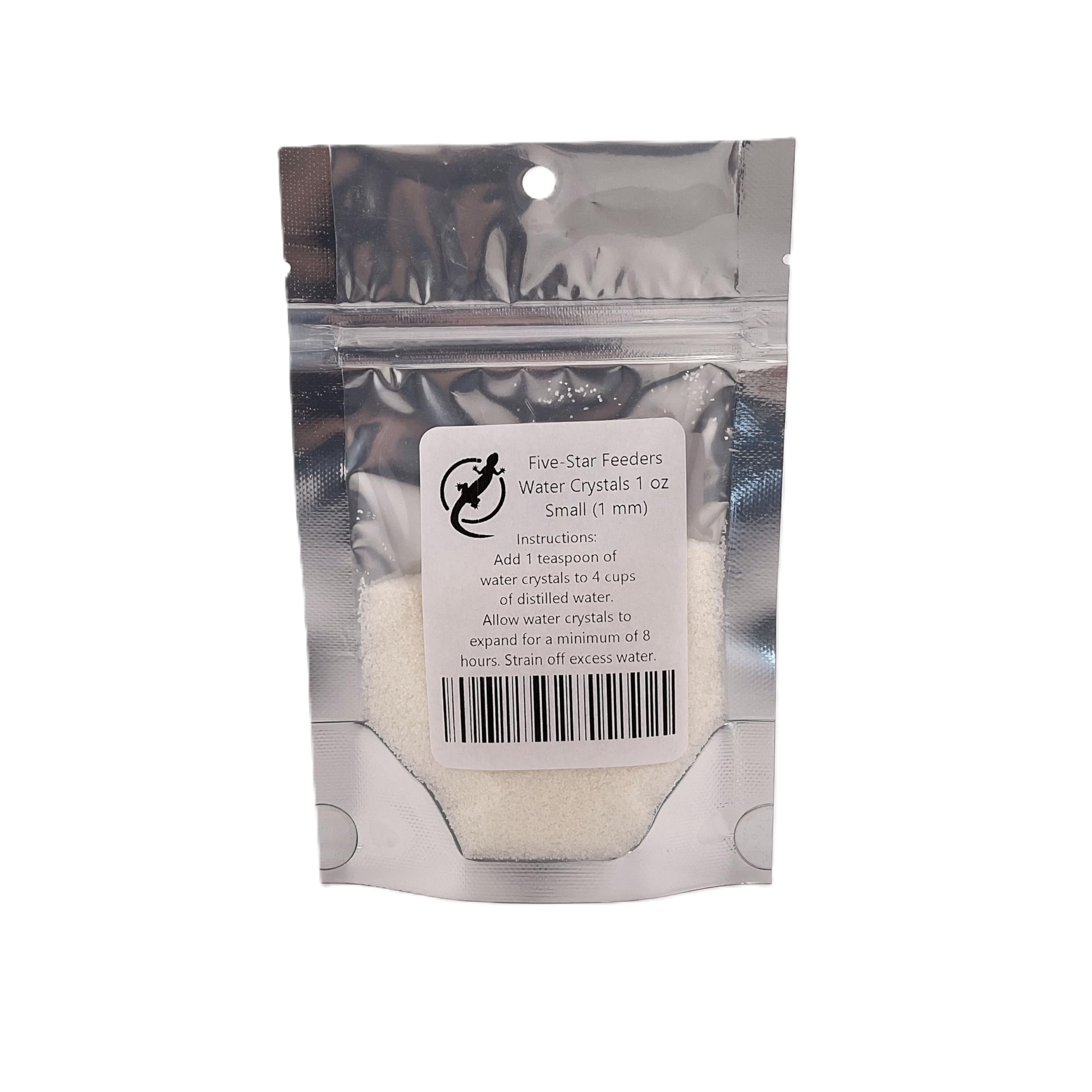 Water Storing Polymer Crystals for Insects and Plants by Five-Star Feeders