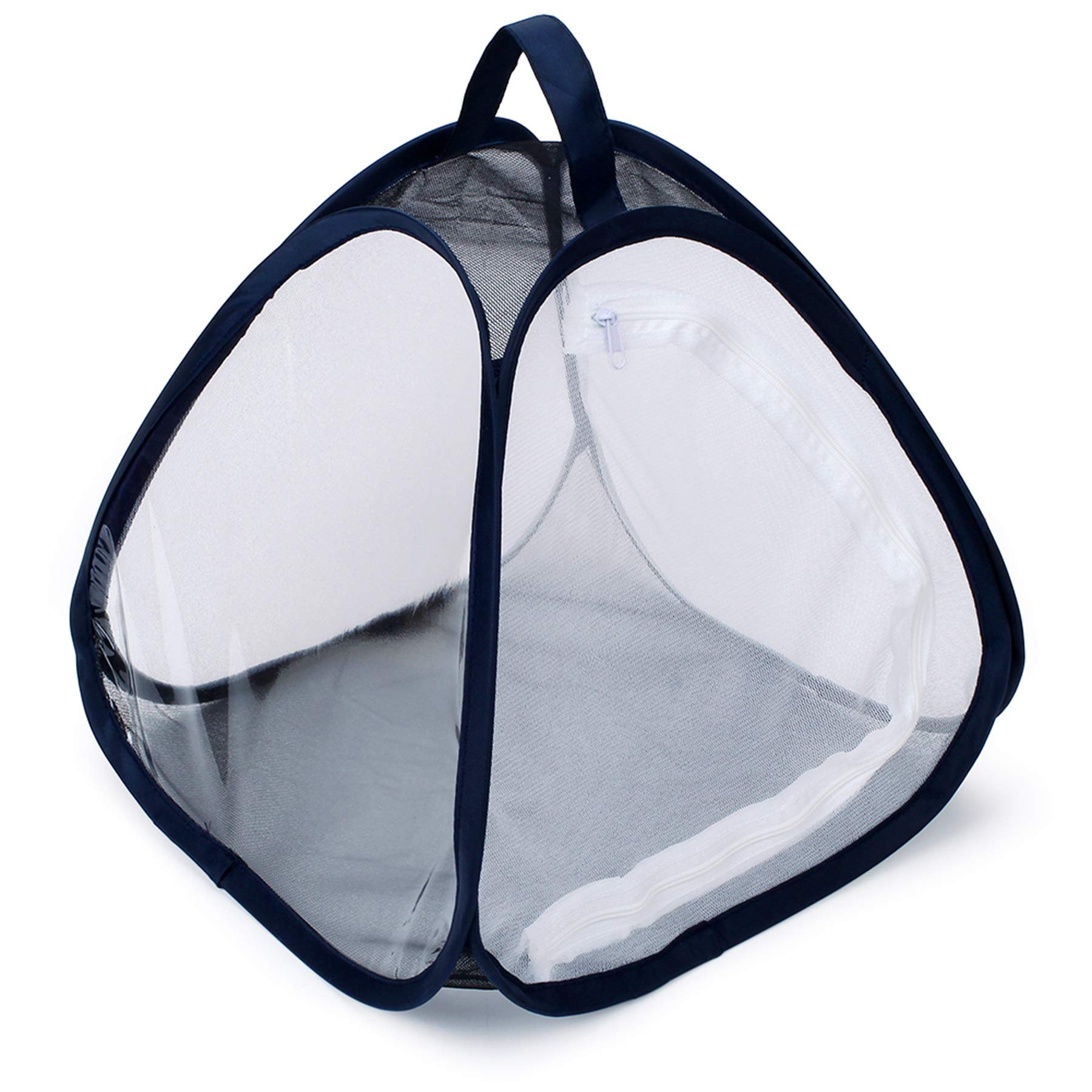 RESTCLOUD Mini Butterfly Habitat, Insect Mesh Cage, Bug Terrarium Pop Up 7.5" x 11" Tall