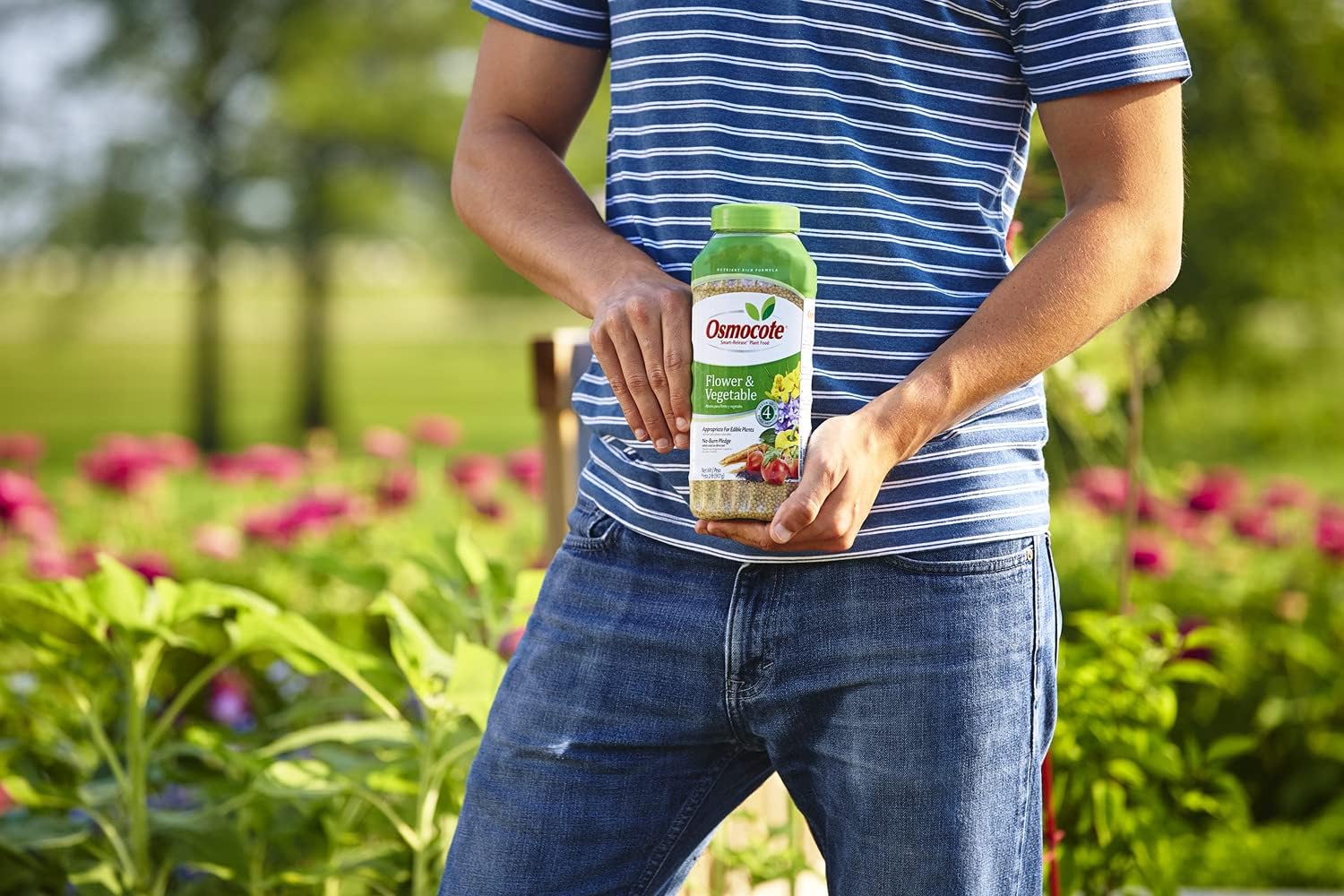 Osmocote Smart-Release Plant Food Plus Outdoor & Indoor1 - Granular, Continuous Release Plant Fertilizer with 11 Essential Nutrients, 2 lbs.