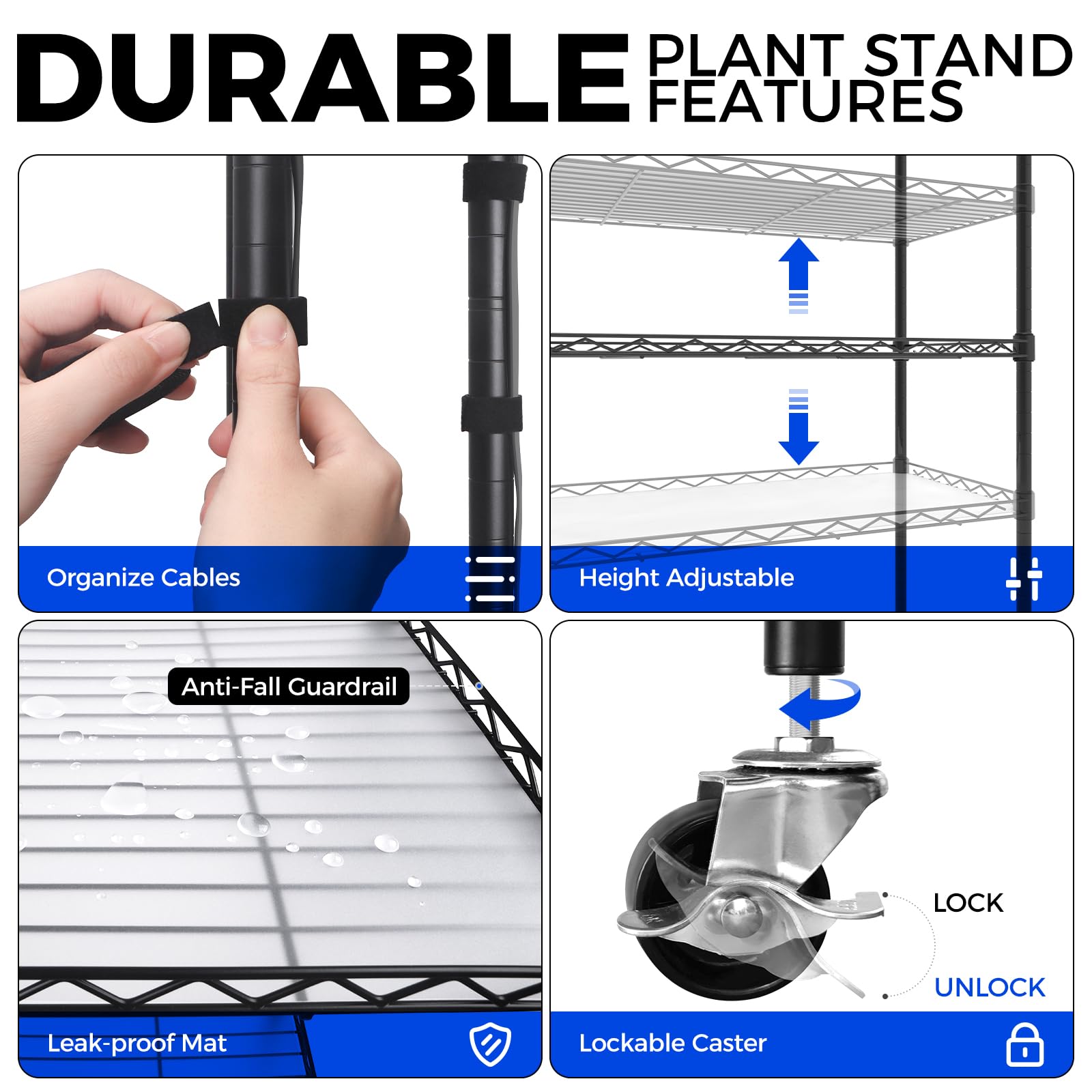 Barrina LH750 Pegboard Indoor Greenhouse with Grow Light, Plant Cabinet with 90W 5000K Full Spectrum Lamps, 3 Adjustable Pegboards, Timer, Wheel, for Foliage Plant, Seedling, 29.5x13.8x67.9IN