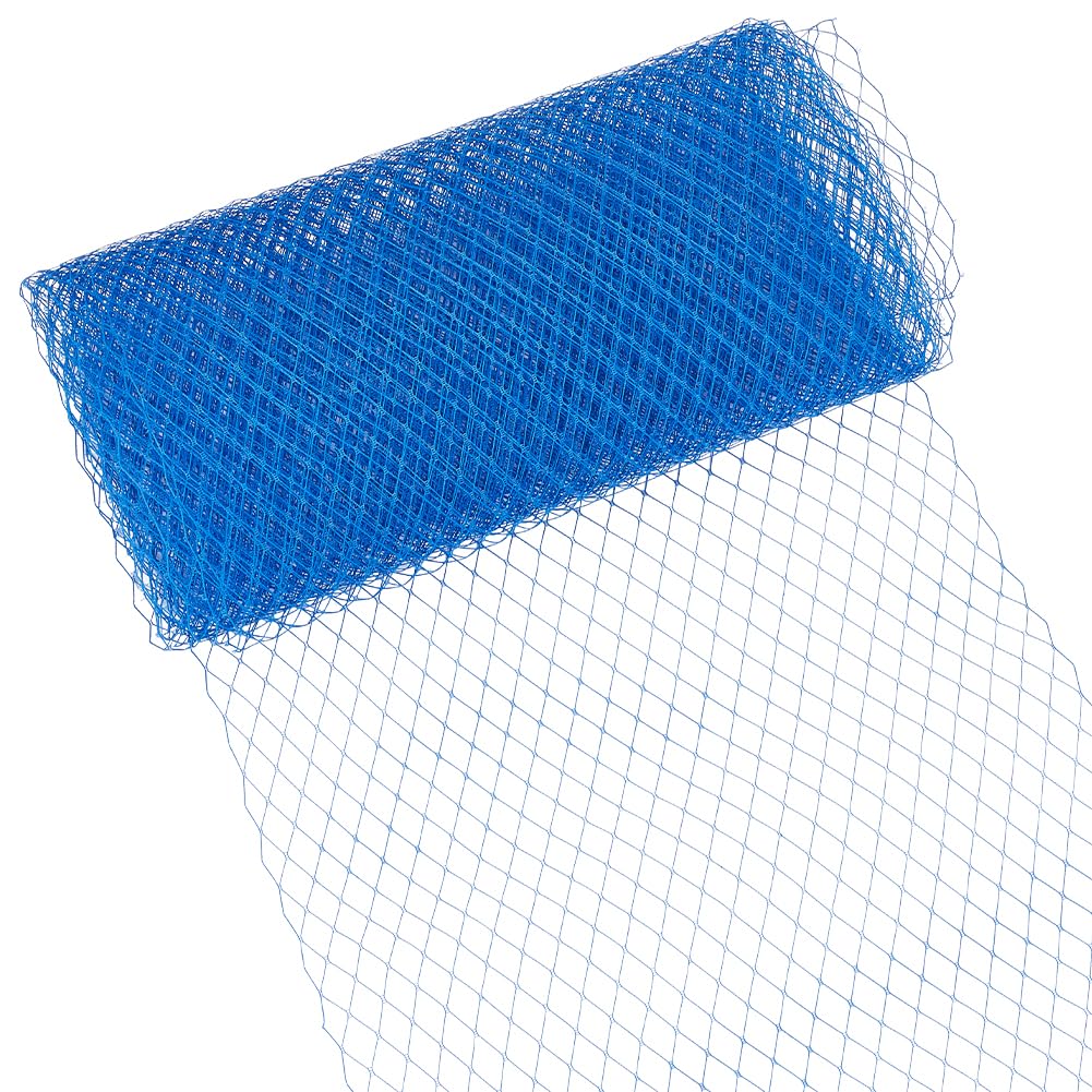 BENECREAT 3.28Yards Veil Mesh Fabric 10inch Wide Net Mesh Fabric Birdcage Bridal Veil for Wedding Veil Wedding Hat Decorating