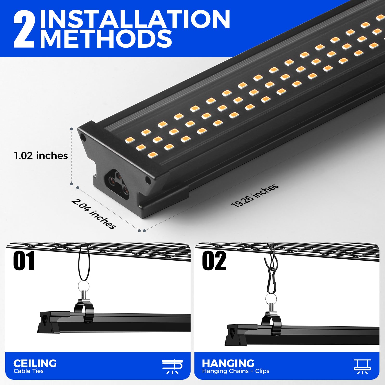 Barrina LH750 Pegboard Indoor Greenhouse with Grow Light, Plant Cabinet with 90W 5000K Full Spectrum Lamps, 3 Adjustable Pegboards, Timer, Wheel, for Foliage Plant, Seedling, 29.5x13.8x67.9IN