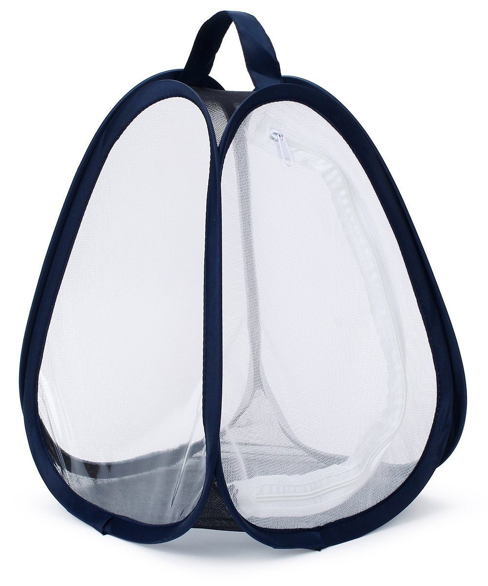 RESTCLOUD Mini Butterfly Habitat, Insect Mesh Cage, Bug Terrarium Pop Up 7.5" x 11" Tall