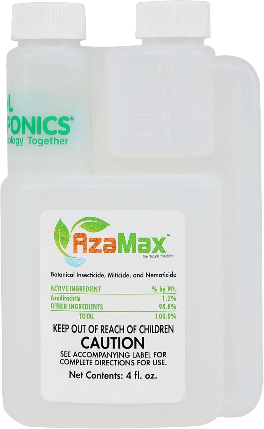 General Hydroponics GH2045 AzaMax, 4 Ounce, Orange