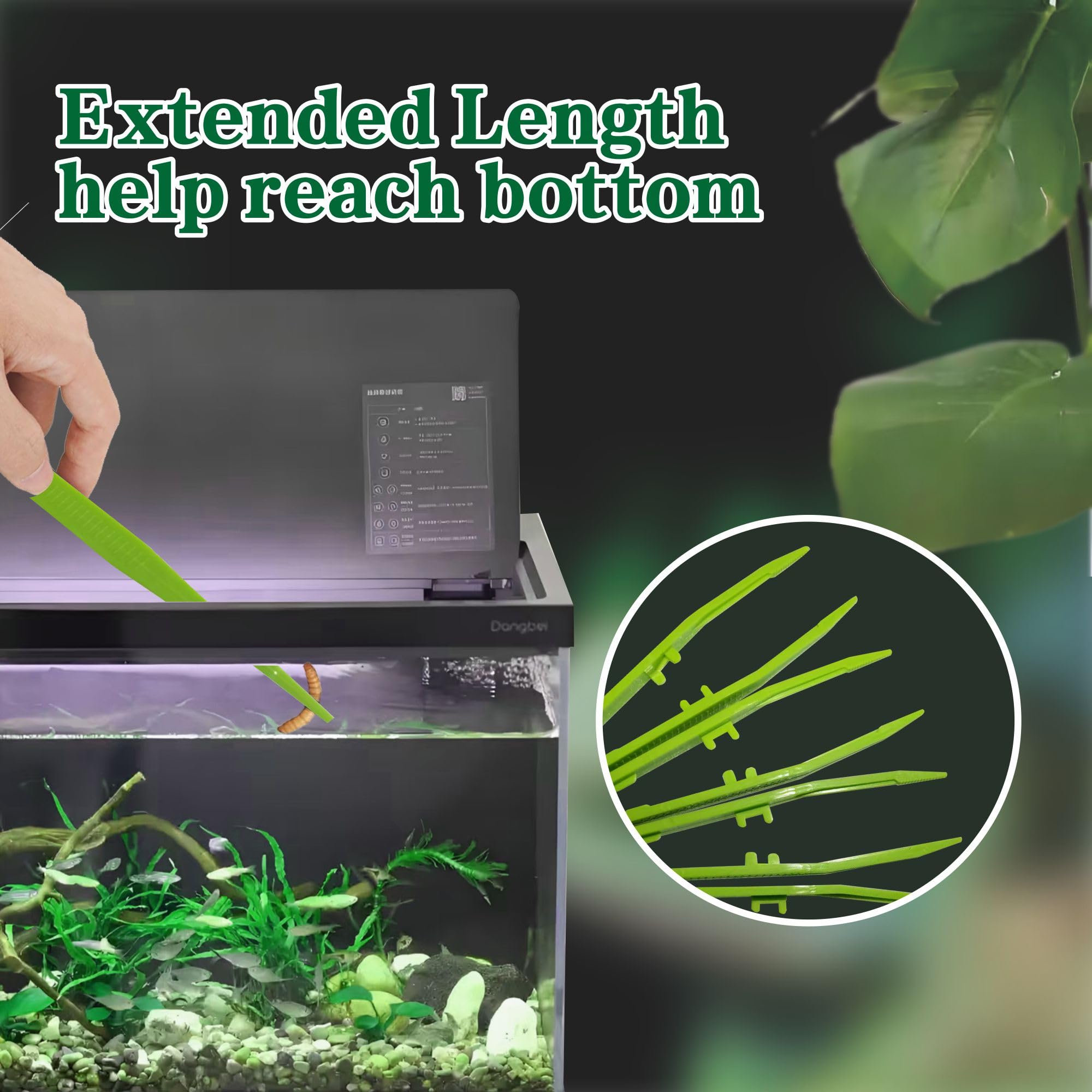 5-Pack Reptile Feeding Tongs Set - Hygienic Anti-Slip Purple Tweezers for Bearded Dragons, Lizards, Snakes, Aquariums & Small Animals(Five Colors to Choose from)