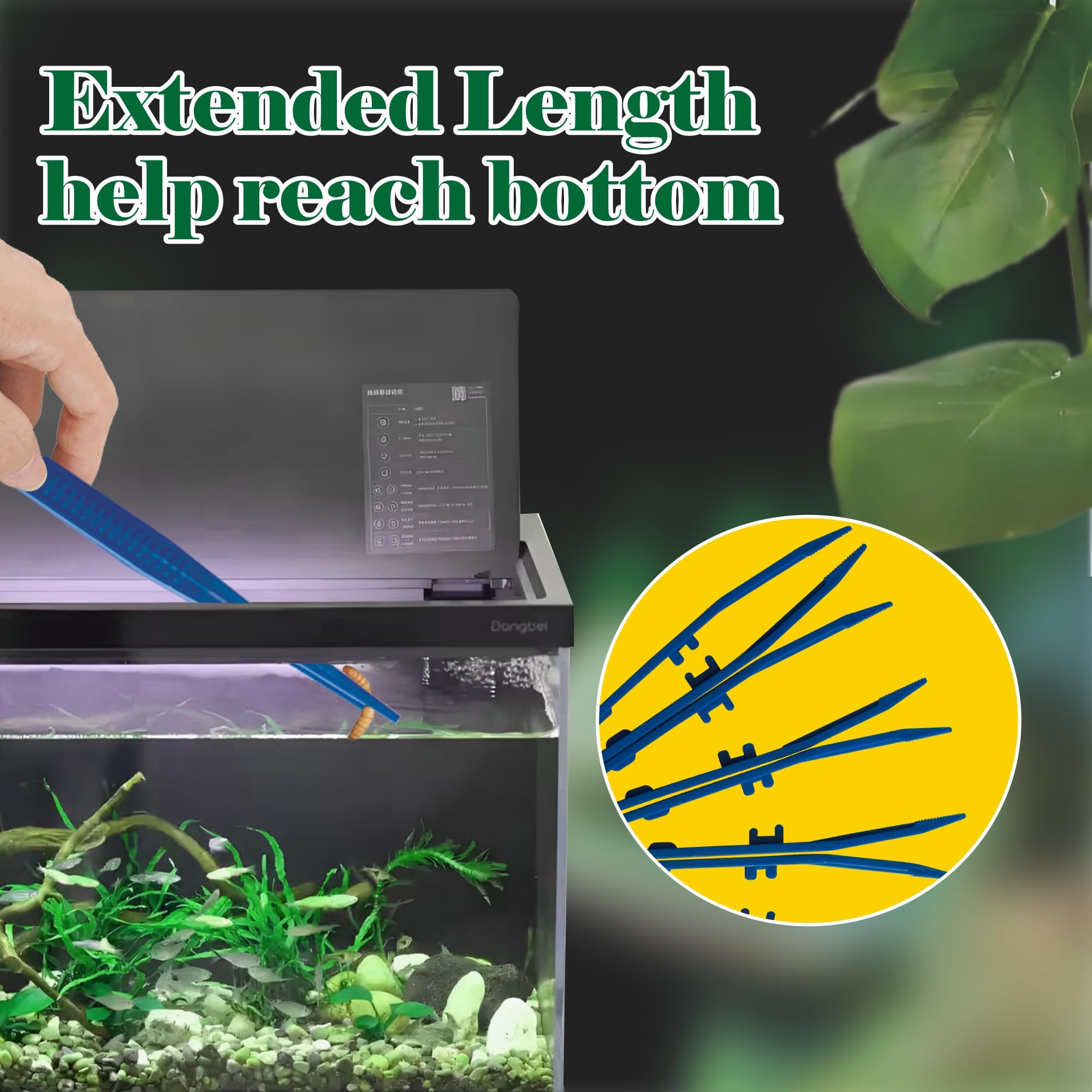 5-Pack Reptile Feeding Tongs Set - Hygienic Anti-Slip Purple Tweezers for Bearded Dragons, Lizards, Snakes, Aquariums & Small Animals(Five Colors to Choose from)
