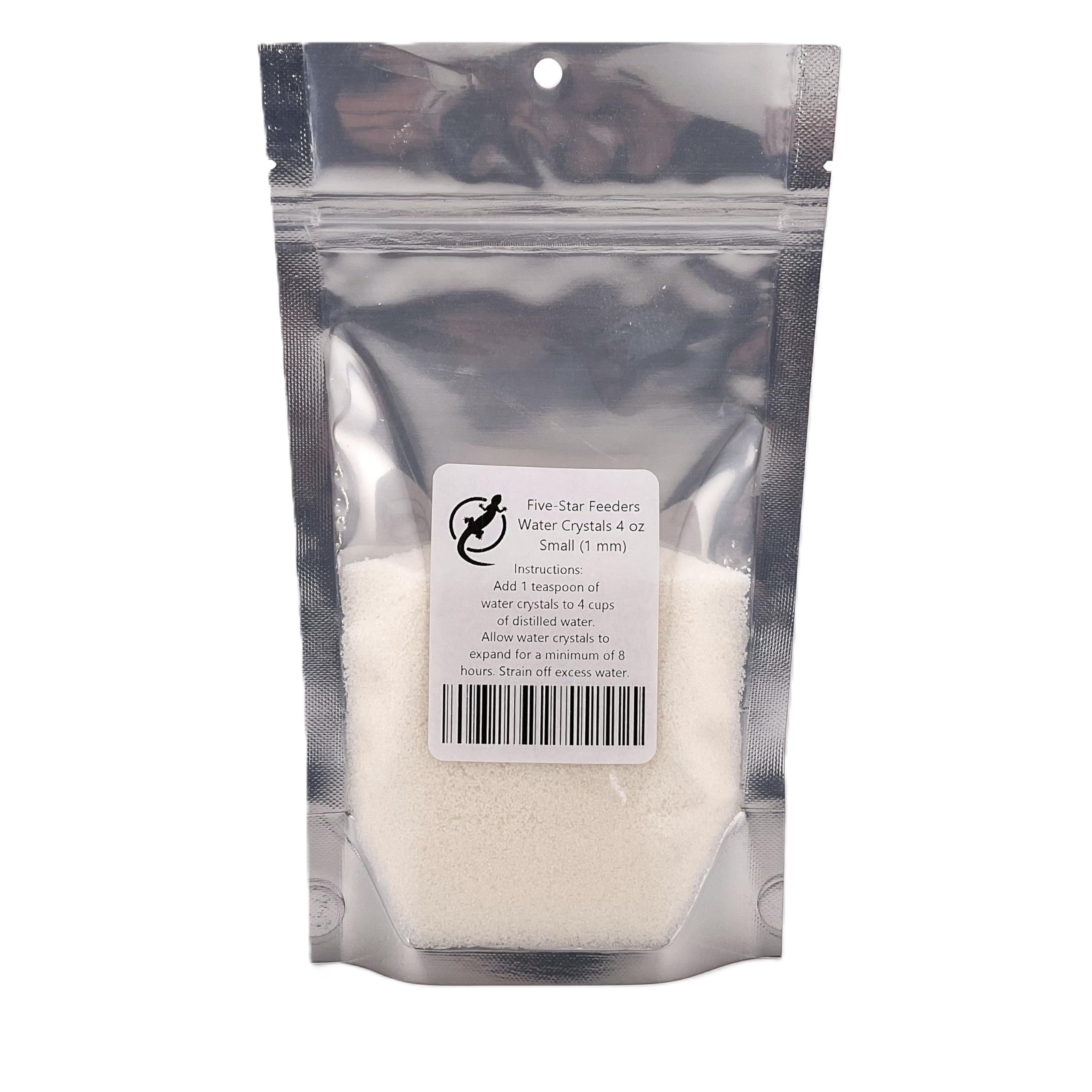 Water Storing Polymer Crystals for Insects and Plants by Five-Star Feeders