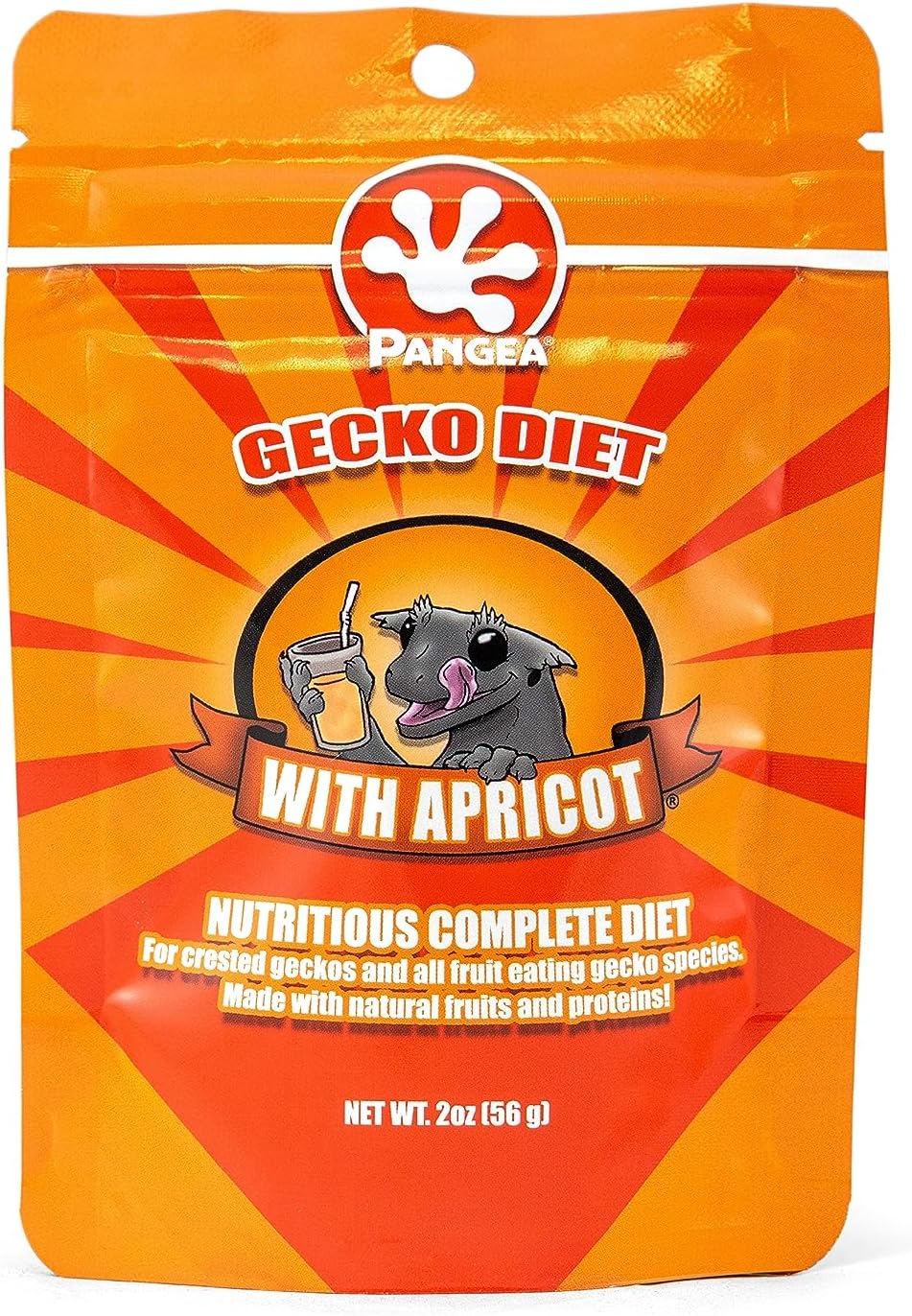 Pangea Gecko Diet Breeding Formula & Apricot Bundle - 2oz Breeding Formula Mix and Apricot Mix