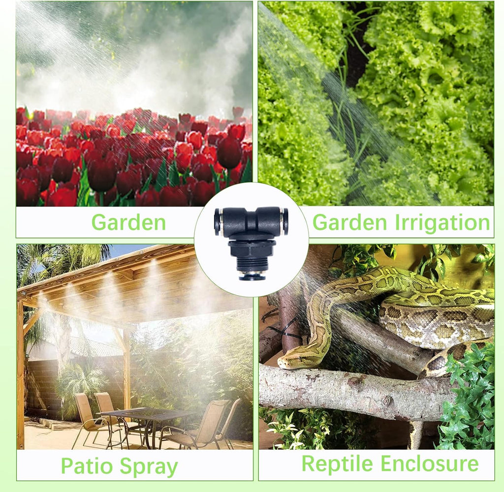 Moistenland Reptile Terrariums Misting Accessories kit, 20 pcs