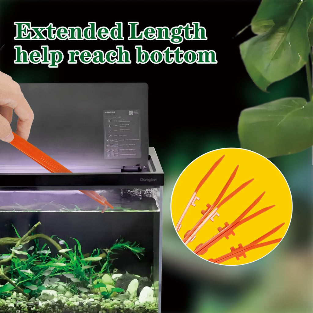 5-Pack Reptile Feeding Tongs Set - Hygienic Anti-Slip Purple Tweezers for Bearded Dragons, Lizards, Snakes, Aquariums & Small Animals(Five Colors to Choose from)