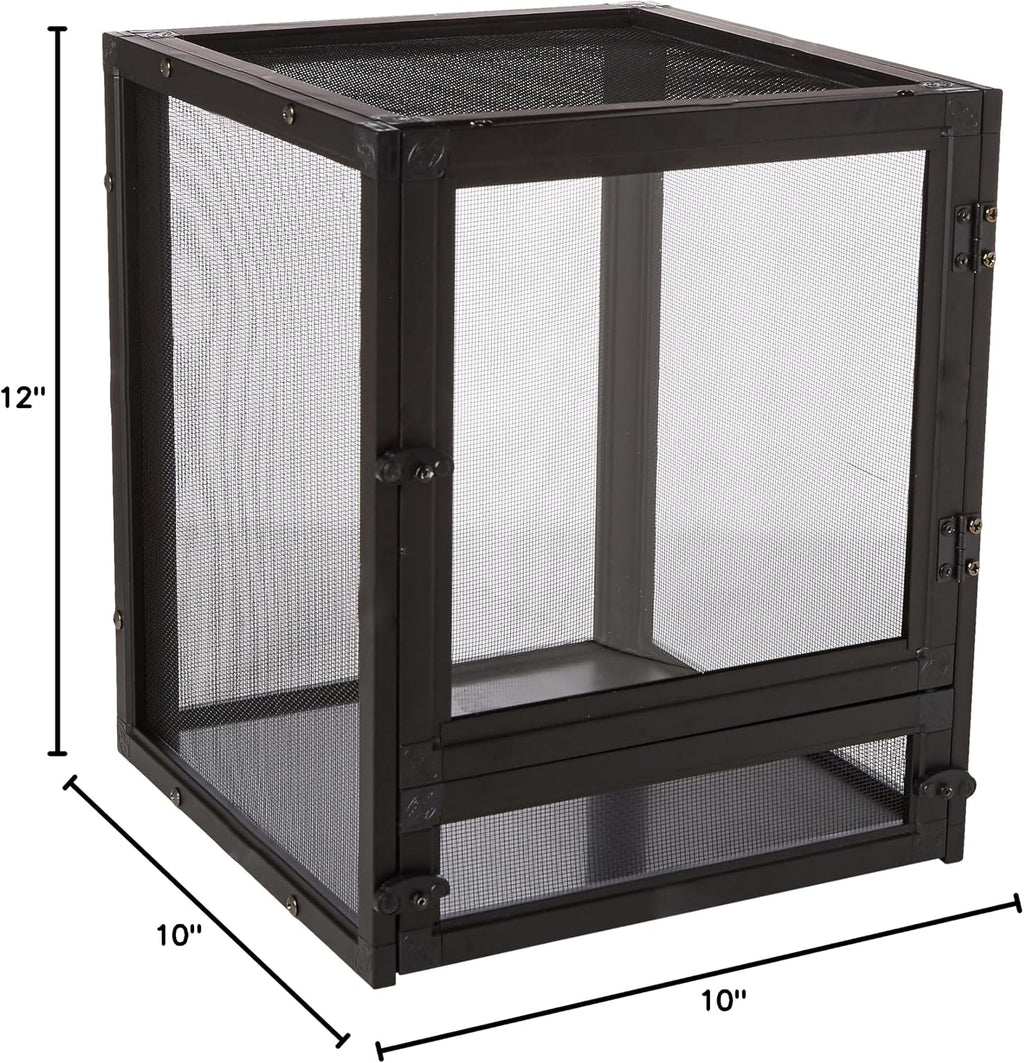 Zoo Med Labs Nano Breeze Alumuninum Screen Cage 10 x 10 x 12